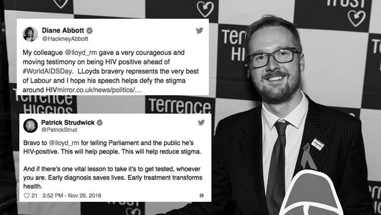 Deputado declara viver com HIV no Parlamento britânico