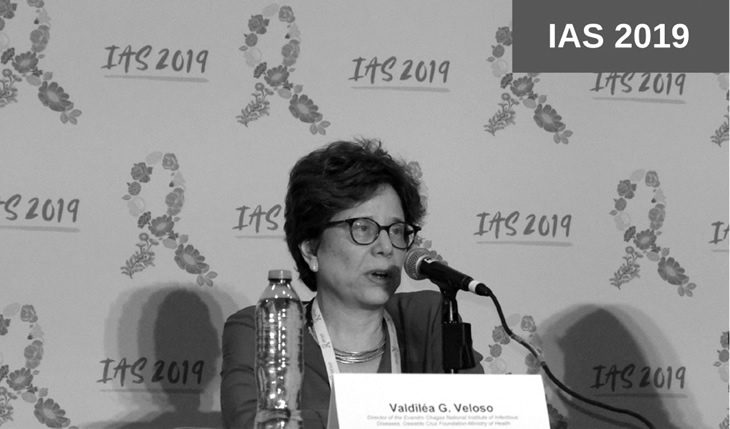 Foto: Roger Pebody Valdiléa Veloso do ImPrEP na IAS 2019